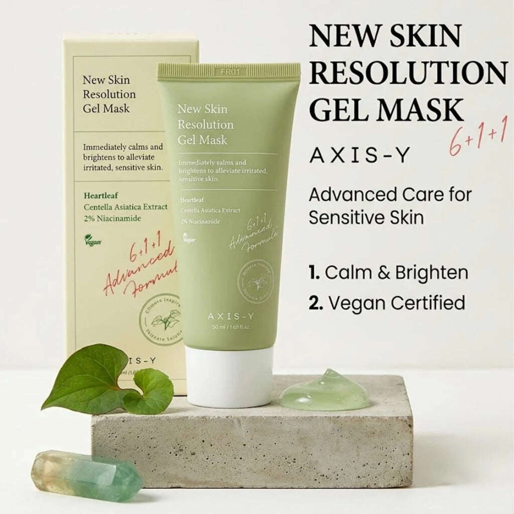 Mascarilla facial en gel coreana