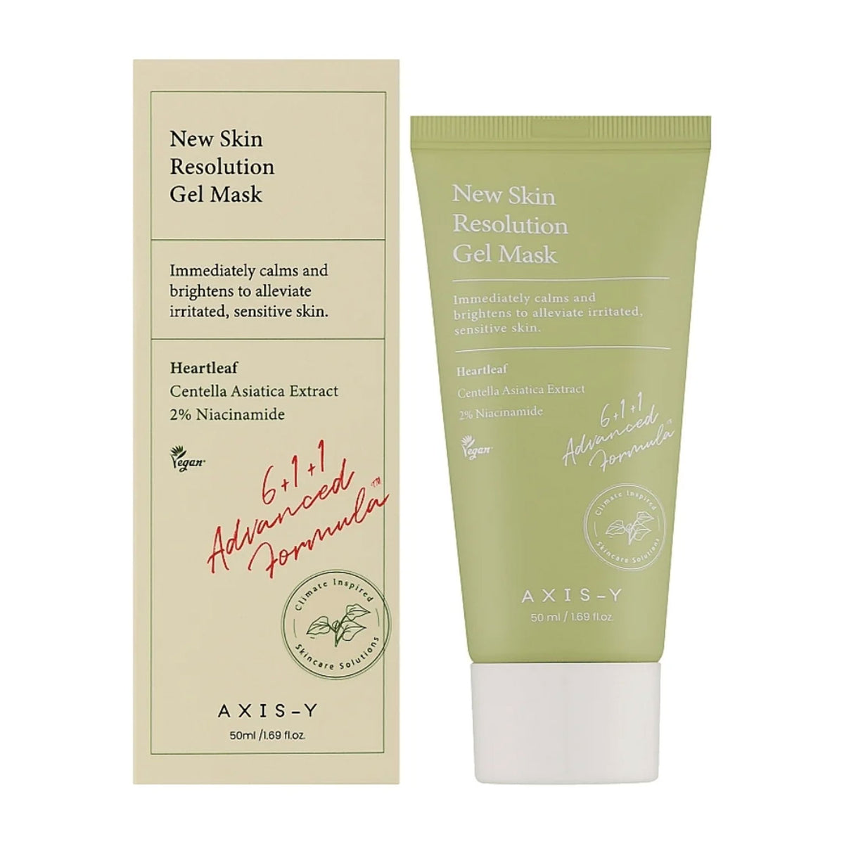 Mascarilla facial en gel coreana